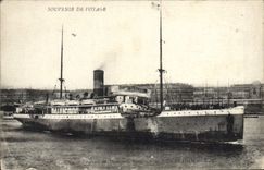 CPA Bateau Sidi Brahim