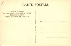 CPA Bateau SGTM Paquebot Sidi Bel Abbes