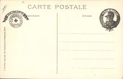 Museo de Militaria de la POSTAL de la VENDIMIA del hotel del ejército del elemento de Invalids París de los tanques interiores del zepelín de la gasolina del pasillo