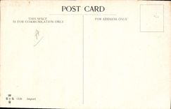 VINTAGE POSTCARD Fantasy Illustrator Flirtation Woman