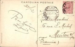 CPA Fantaisie Illustrateur L'ultima sonata Velan Guitare Musique