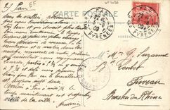 CPA Folklore Basses Pyrenees Attelage Bearnais Boeufs TOP