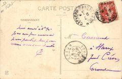 CPA Folklore Montagnards porteurs de glace TOP