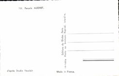 CPM Cinema Pascale Audret 