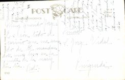 VINTAGE POSTCARD Fantasy Illustrator Child Ass Mule