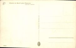 VINTAGE POSTCARD Fantasy Illustrator Country cottages of Meriel close Chamonix