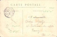 VINTAGE POSTCARD Palate of Fontainebleau Gallery Henri II