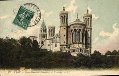 CPA Lyon Notre Dame de Fourviere l'abside