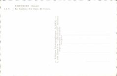 MODERN CARD Chambéry the Castle of Due of Savoy