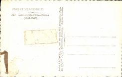 MODERN CARD Paris And Its Wonders Notre Dame Cathedral