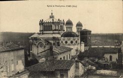 VINTAGE POSTCARD Church and Presbyteries of Ars