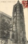 Catedral de Bourges de la POSTAL de la VENDIMIA la torre