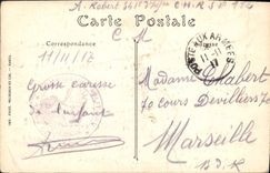 VINTAGE POSTCARD Troyes Jube of the Church of the Madeleine