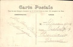 VINTAGE POSTCARD Rennes the New garden of Thabor