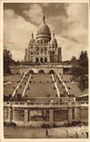 CPA Paris Basilique de Montmartre
