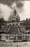 CPM Paris Et Ses Merveilles Basilique du Sacre Coeur de Montmartre et les jardins