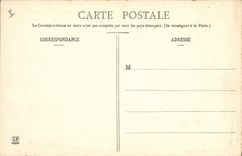 VINTAGE POSTCARD the High Pyrenees Luz Church of Templiers