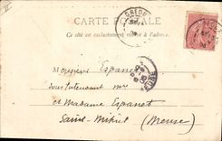 VINTAGE POSTCARD Greoux Les Bains Ruins Of the Castle of the templiers