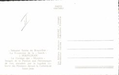 MODERN CARD Perpignan Holy Week in Roussillon the procession of Sanch the procession of Mysteris