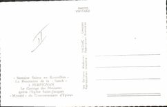 MODERN CARD Perpignan Holy Week in Roussillon the procession of Sanch the procession of penitent leaves Saint-Jacob