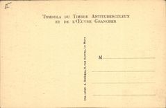 Sanatorio de la POSTAL de la VENDIMIA de Parigne el obispo House de los niños vistos del montaje agudo