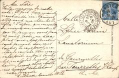 VINTAGE POSTCARD Altenberg Sanatorium close to Schlucht