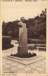 CPA Sanatorium F Mercier Tronget Buste Francois Mercier