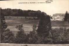 VINTAGE POSTCARD Sanatorium of Mardor the castle and cures