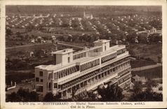 VINTAGE POSTCARD Montferrand Hospital sanatorium Sabourin ISCED of the plain