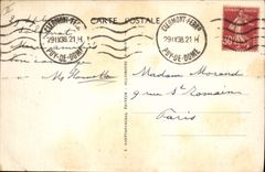 VINTAGE POSTCARD Montferrand Hospital sanatorium Sabourin ISCED of the plain