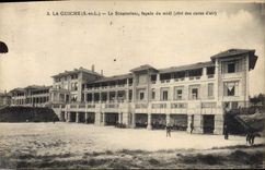 VINTAGE POSTCARD Guiche the sanatorium frontage of the South