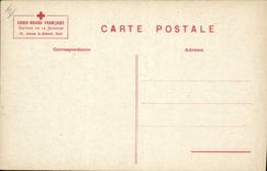 VINTAGE POSTCARD Red Cross Child Lives water