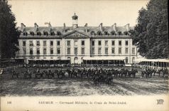 CPA Cheval Equitation Hippisme Saumur Carrousel militaire la croix de Saint Andre 