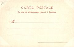 Salto de Hippisme Saumur de la equitación del caballo de la POSTAL de la VENDIMIA de un arroyo al redondo