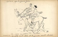 CPA Cheval Equitation Hippisme 