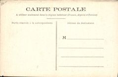 CPA Cheval Equitation Hippisme Saumur Chute au talus du Breil 1902 