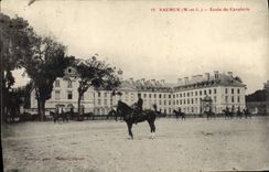 CPA Cheval Equitation Hippisme Saumur Ecole de cavalerie 