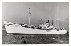 CPA Bateau Paquebot Skaugum