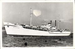 CPA Bateau Paquebot Skaugum