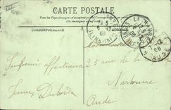 VINTAGE POSTCARD Boat Steamer Le Havre the Deck chair Savoy in the port