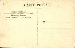 CPA Bateau Paquebot Sidi Bel Abbes