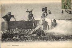 CPA Maillots de bains Femmes Baigneuses