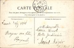 CPA Maillots de bains Femme Enfant Sur la plage