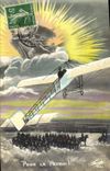 CPA Militaria Avion Pour la patrie 