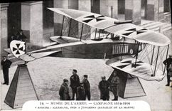 CPA Militaria Paris Musee de l'armee Aviatik allemand pris a Jonchery Bataille de la Marne 
