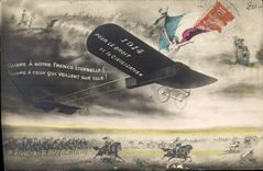 CPA Militaria Avion 