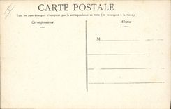 VINTAGE POSTCARD Militaria the visit of a taube
