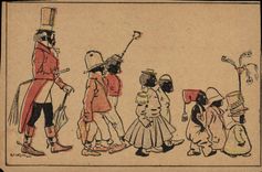 CPA Fantaisie Illustrateur Neziere Negres