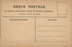 VINTAGE POSTCARD Fantasy Neziere Illustrator the civil and military house