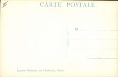 CPA Fantaisie Illustrateur Naly Il pleut il pleut bergere Semaine nationale de l'enfance